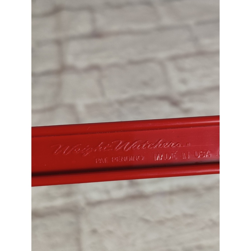 Weight Watchers Measuring Serving Scoop Spoon 1 Cup Portion Control Red - Picture 6 of 6